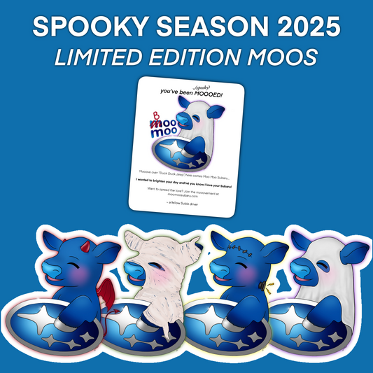SPOOKY SEASON Laminated Moo Cards